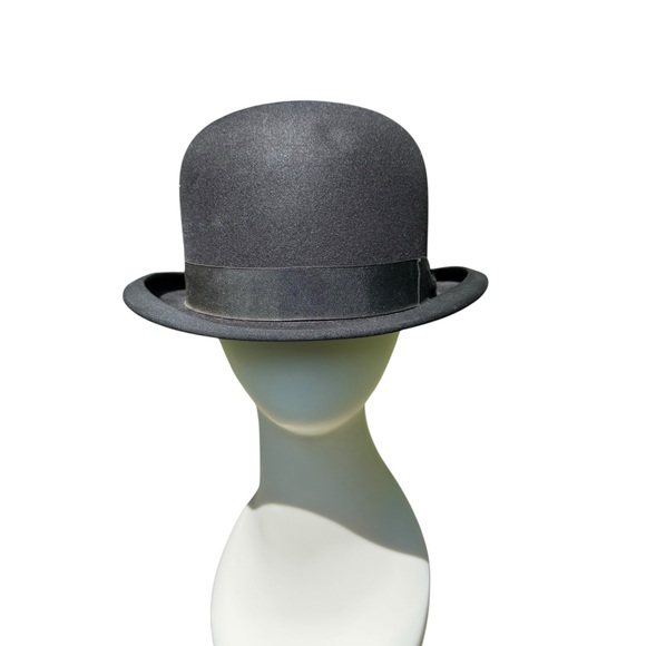 Vintage 1920’s The Sherman‎ Leachman’s Co. Bowler Hat
